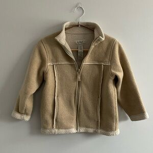 Kids size 6x/7 LL Bean Fleece Jacket